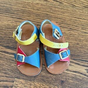 Young Soles made in Portugal kids leather sandals.  Size 22